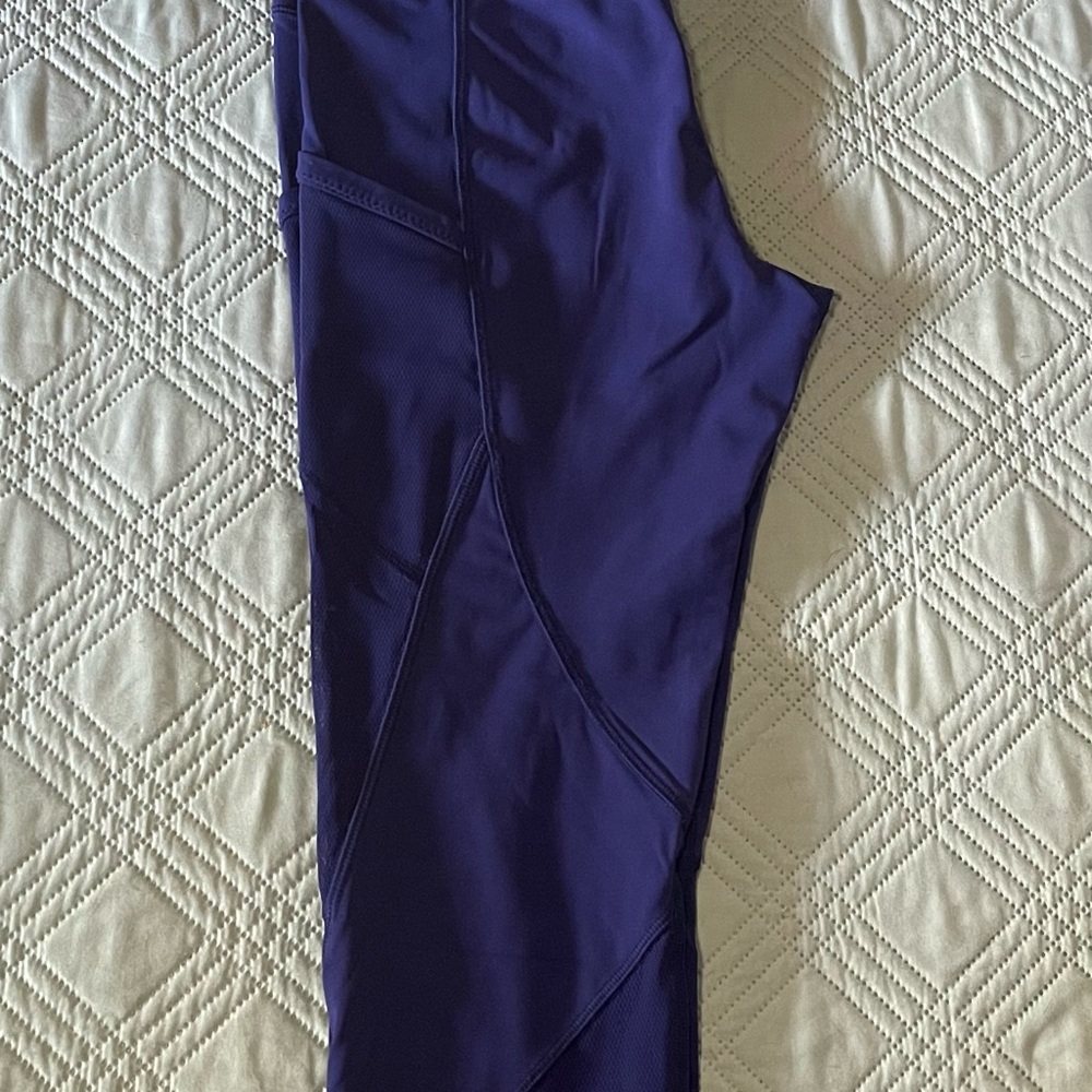 Lululemon Blue Leggings - Picture 2 of 6